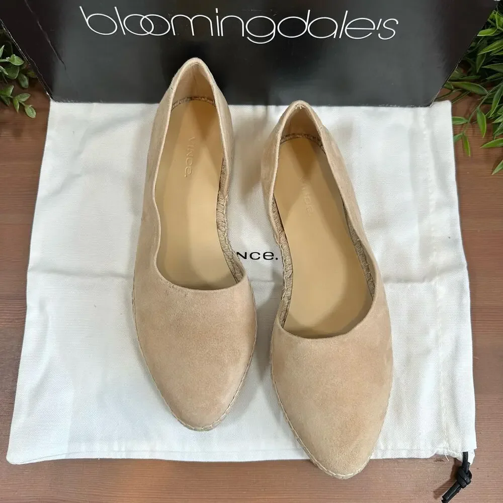 Vince‎ Women's Tita Slip On D'orsay Espadrille Flats Size 8.5 $250
